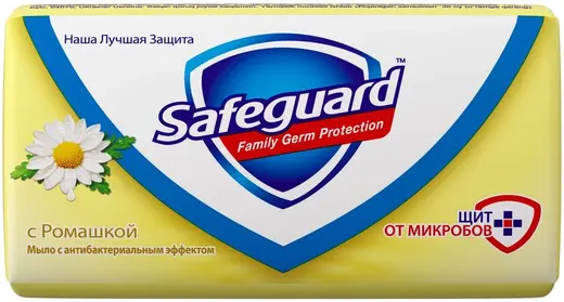 Safeguard с Ромашкой мыло туалетное антибактериальное (90 г)