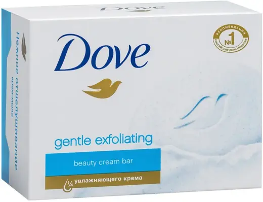 Dove Gentle Exfoliating Нежное Отшелушивание крем-мыло (100 г)