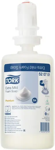Tork Premium S4 Extra Mild Foam Soap мыло-пена ультрамягкое косметическое (1 л)