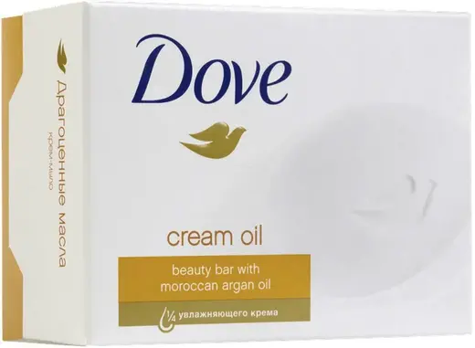 Dove Cream Oil Драгоценные Масла крем-мыло (100 г)