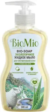 Biomio Bio-Soap с Гелем Алоэ Вера мыло жидкое экологичное для чувствительной кожи (300 мл)