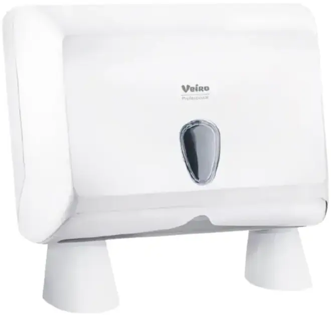 Veiro Professional Prima Mini диспенсер для листовых бумажных полотенец V/Z/W настольный A840