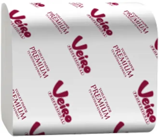 Veiro Professional Premium бумага туалетная V-сложения (250 листов в пачке)