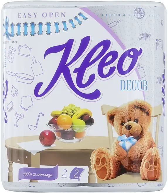 Мягкий Знак Kleo Decor полотенца бумажные (12 м)
