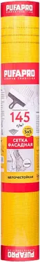 Пуфас Pufapro сетка стеклотканевая фасадная щелочестойкая (1*50 м) желтая