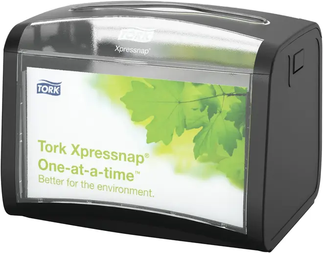 Tork Xpressnap N4 диспенсер для салфеток настольный (201*155*150 мм) серый