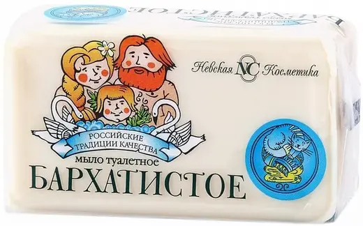 Невская Косметика Бархатистое мыло туалетное (140 г)