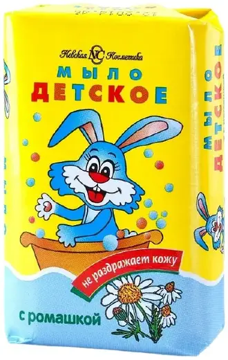 Невская Косметика Детское с Ромашкой мыло туалетное (90 г)