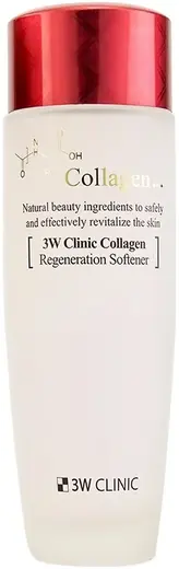 3W Clinic Collagen Regeneration Softener софтнер для лица с коллагеном (тонер 150 мл)