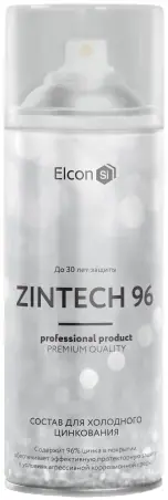 Elcon Zintech 96 состав для холодного цинкования (520 мл) серый