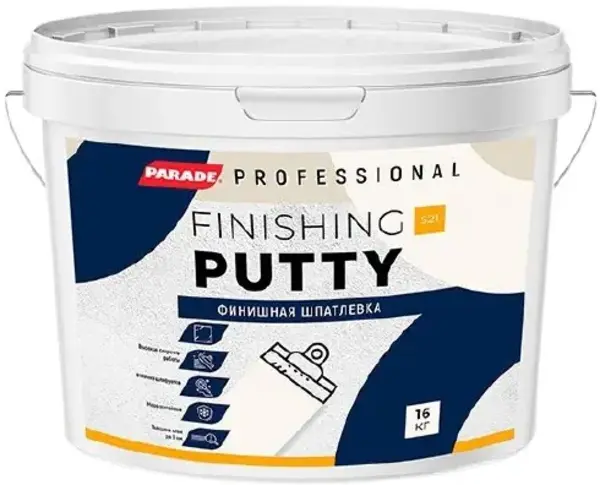 Parade Professional S21 Finishing Putty финишная шпатлевка (16 кг)