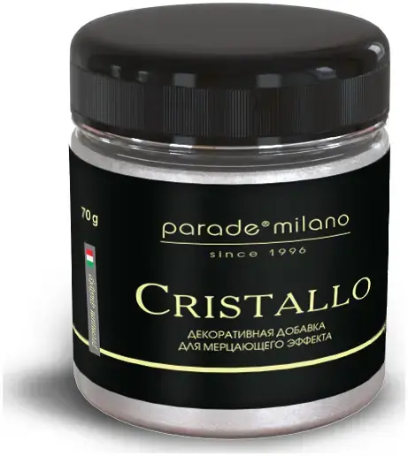 Parade Milano Cristallo декоративная добавка для мерцающего эффекта (70 г)