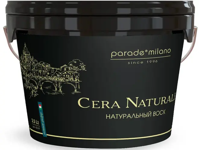 Parade Milano Cera Naturale натуральный воск (2.5 л) глянцевый