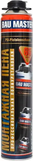 Bau Master монтажная пена профессиональная полиуретановая (1 л) летняя