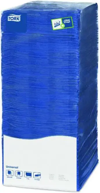 Tork Cocktail Napkin Universal салфетки сервировочные (500 салфеток в пачке) темно-синие
