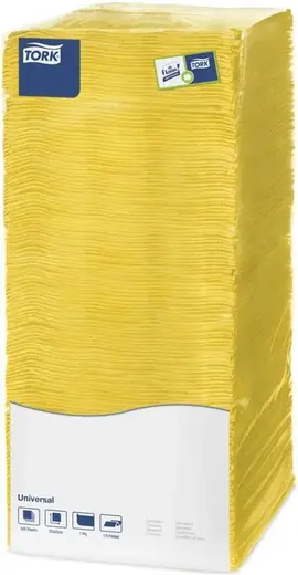 Tork Cocktail Napkin Universal салфетки сервировочные (500 салфеток в пачке) желтые