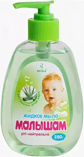 Весна Детское Нейтральное мыло жидкое 0+ (280 г)