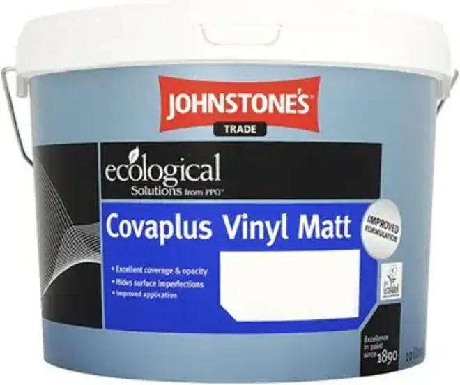 Johnstones Covaplus Vinyl Matt краска интерьерная (5 л) белая