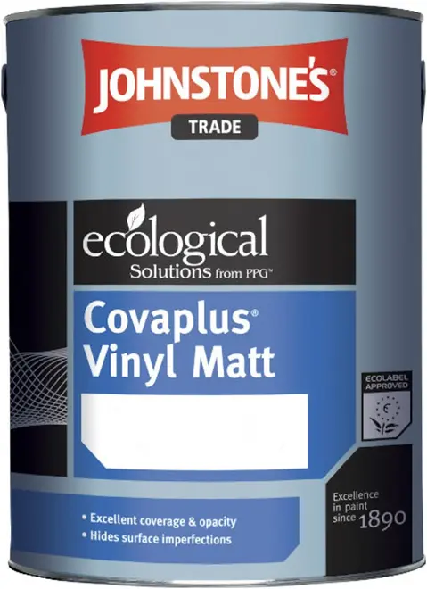 Johnstones Covaplus Vinyl Matt краска интерьерная (1 л) белая база L