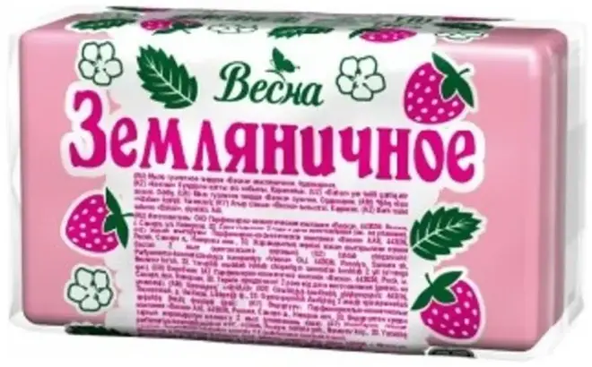 Весна Земляничное мыло туалетное (140 г)
