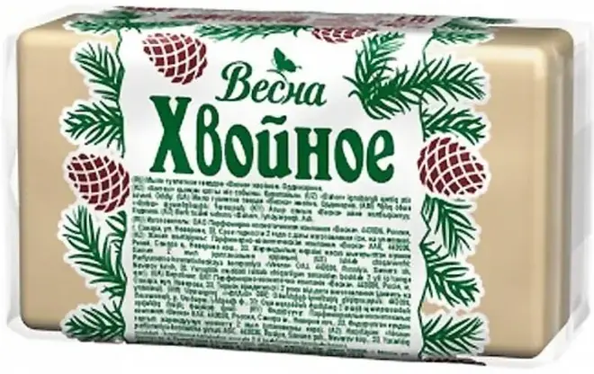 Весна Хвойное мыло туалетное (140 г)