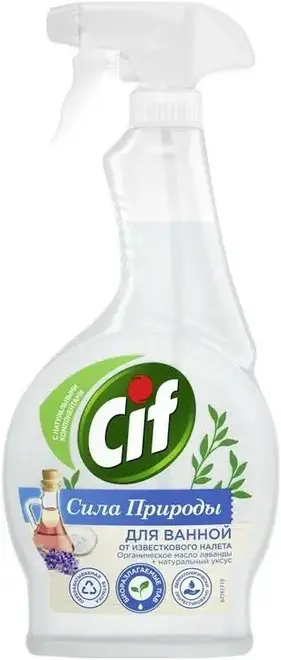 Cif Сила Природы Блеск и Сияние средство чистящее для ванной (500 мл)