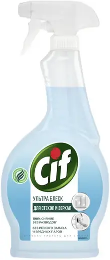 Cif Блестящий Эффект средство чистящее для стекол (500 мл)