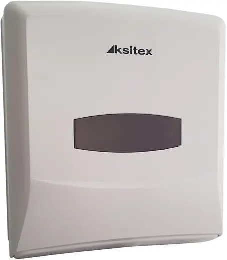 Ksitex TH-8238А диспенсер для бумажных полотенец V-сложения (312*262*142 мм) белый