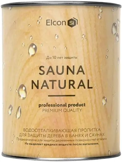 Elcon Sauna Natural силиконовая пропитка для бань и саун (2 л)