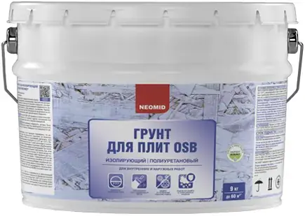 Неомид грунт для плит OSB изолирующий полиуретановый (9 кг)