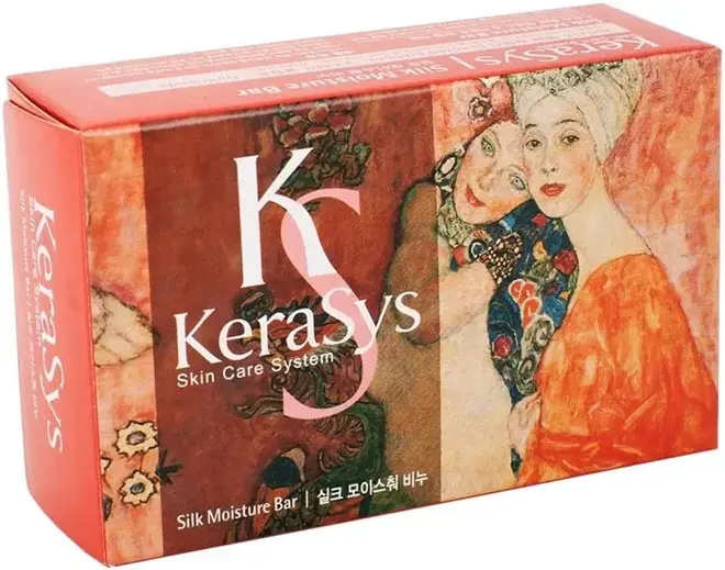 Kerasys Skin Care System Silk Moisture Bar мыло косметическое для сухой кожи (100 г)