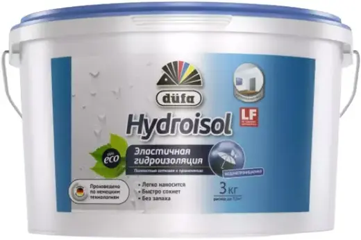Dufa Hydroisol эластичная гидроизоляция (3 кг)