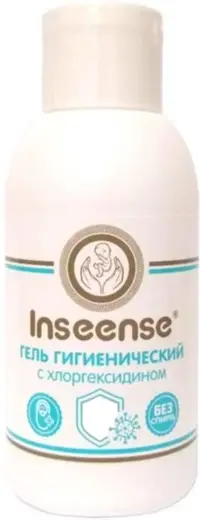 Inseense гель гигиенический детский с хлоргексидином без запаха (70 мл)
