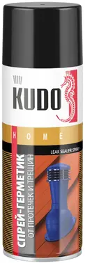 Kudo Home Leak Sealer Spray спрей-герметик от протечек и трещин (520 мл) серый