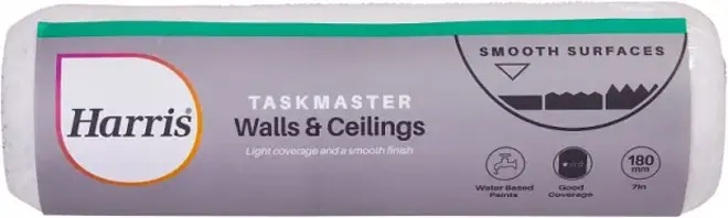 Harris Taskmasters валик бюгельный микрофибровый (180 мм d38 мм микрофибра) №4434
