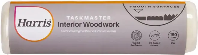 Harris Taskmasters валик велюровый бюгельный (180 мм велюр) №4631