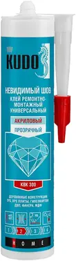 Kudo Home Невидимый Шов клей ремонтно-монтажный универсальный акриловый (280 мл)