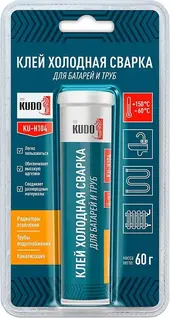 Kudo клей холодная сварка для батарей и труб (60 г)