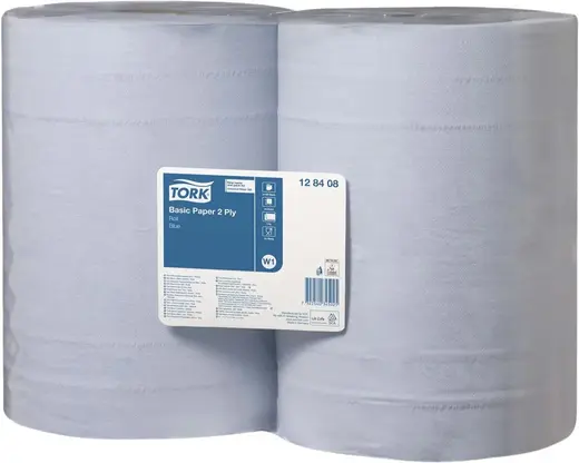 Tork Basic Paper 2 Ply Base W1 бумага протирочная базовая (340 м)