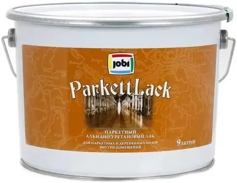 Jobi Parkettlack паркетный алкидно-уретановый лак (9 л) матовый