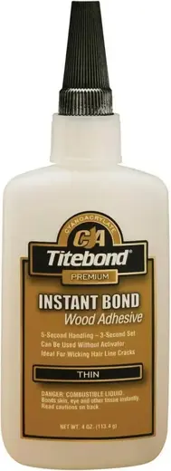 Titebond Premium Instant Bond Wood Adhesive Thin секундный клей (113.4 г)