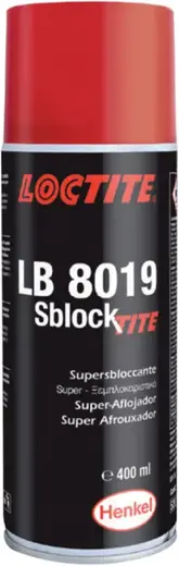 Локтайт LB 8019 Sblock Tite растворитель ржавчины спрей (400 мл)