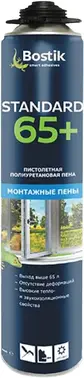 Bostik Standard 65+ пистолетная полиуретановая монтажная пена (850 мл)