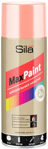 Sila Home Max Paint аэрозольная краска для наружных и внутренних работ (520 мл) медная