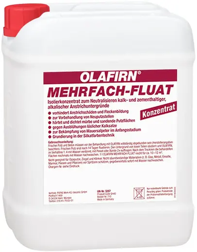 Пуфас Olafirn Mehrfach-Fluat нейтрализующий флюат концентрат (5 л) бесцветный