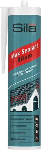 Sila Pro Max Sealant Bitum герметик битумный для крыши (280 мл)