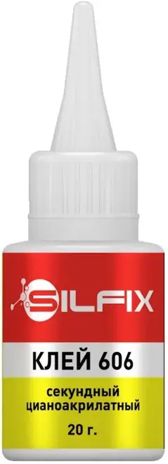 Sila Pro 606 клей секундный цианоакрилатный (20 г)
