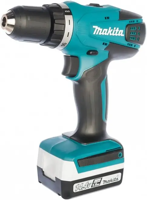 Макита DF347DWLE дрель-шуруповерт аккумуляторная (14.4 В) DF347DWLE