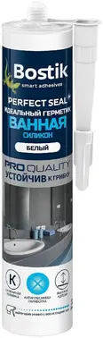 Bostik Perfect Seal Ванная Силикон герметик для санитарных зон устойчив к грибку (280 мл) белый