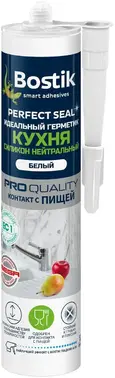 Bostik Perfect Seal Кухня Силикон Нейтральный герметик для кухонных зон (280 мл) белый